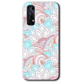 Realme 7 Çin Mandala 1 Baskılı Uyumlu Silikon Kılıf