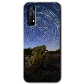 Realme 7 Eclipse Sky Baskılı Uyumlu Silikon Kılıf