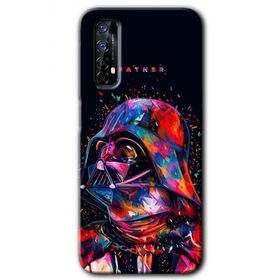 Realme 7 Father Vader Baskılı Uyumlu Silikon Kılıf