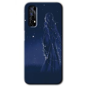 Realme 7 Gecenin Kraliçesi Baskılı Uyumlu Silikon Kılıf