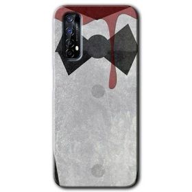 Realme 7 Gentleman Blood Baskılı Uyumlu Silikon Kılıf