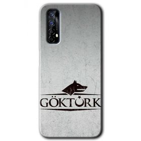 Realme 7 Göktürk Baskılı Uyumlu Silikon Kılıf