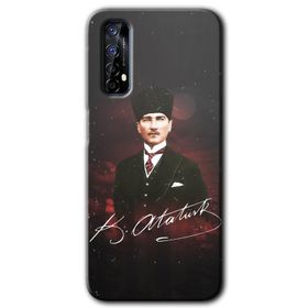 Realme 7 Graffiti Çizgi Film Baskılı Uyumlu Silikon Kılıf
