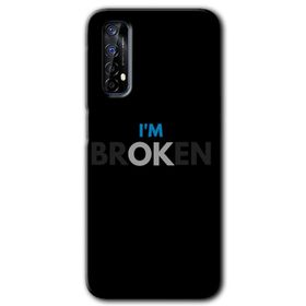 Realme 7 Graffiti Çizgi Film Baskılı Uyumlu Silikon Kılıf