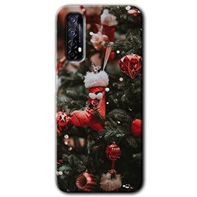 Realme 7 Happy New Year Baskılı Uyumlu Silikon Kılıf