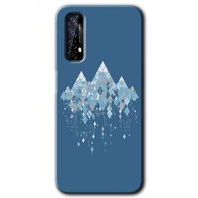 Realme 7 İceberg Baskılı Uyumlu Silikon Kılıf