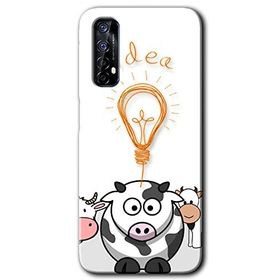 Realme 7 İdea Lamp Baskılı Uyumlu Silikon Kılıf