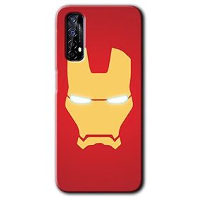 Realme 7 İronMan Baskılı Uyumlu Silikon Kılıf
