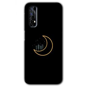 Realme 7 İyi Geceler Baskılı Uyumlu Silikon Kılıf