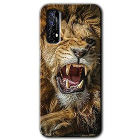Realme 7 Lion King Baskılı Uyumlu Silikon Kılıf