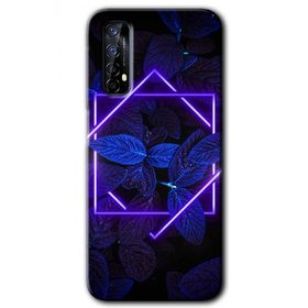 Realme 7 Mekanik Yaprak 5 Baskılı Uyumlu Silikon Kılıf