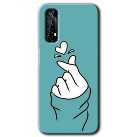 Realme 7 Mutluluk Baskılı Uyumlu Silikon Kılıf