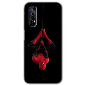 Realme 7 Örümcek Adam Baskılı Uyumlu Silikon Kılıf