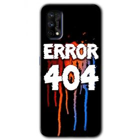 Realme 7 Pro 404 Error Baskılı Uyumlu Silikon Kılıf