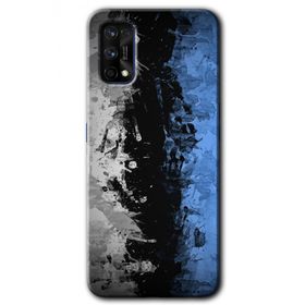 Realme 7 Pro Abstract Wallpaper Baskılı Uyumlu Silikon Kılıf