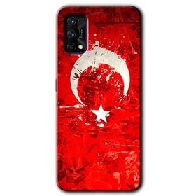 Realme 7 Pro Albayrak 2 Baskılı Uyumlu Silikon Kılıf