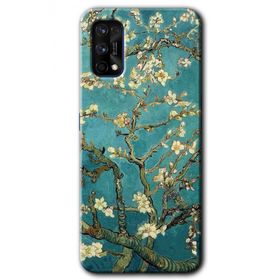 Realme 7 Pro Almond Blossom Baskılı Uyumlu Silikon Kılıf