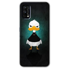 Realme 7 Pro Angry Duck Baskılı Uyumlu Silikon Kılıf