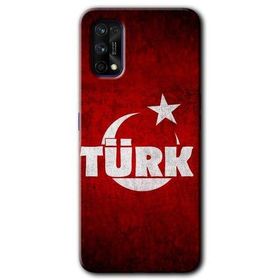 Realme 7 Pro Ayyıldız Türk Baskılı Uyumlu Silikon Kılıf