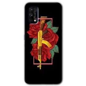 Realme 7 Pro Bedel Baskılı Uyumlu Silikon Kılıf