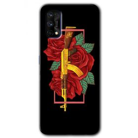 Realme 7 Pro Bedel Baskılı Uyumlu Silikon Kılıf