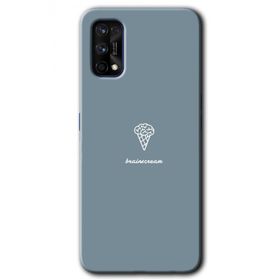 Realme 7 Pro Beyin Gıdası Baskılı Uyumlu Silikon Kılıf
