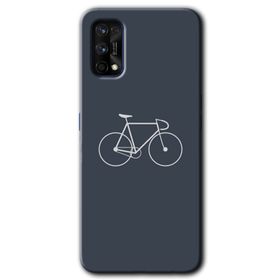 Realme 7 Pro Bike Baskılı Uyumlu Silikon Kılıf