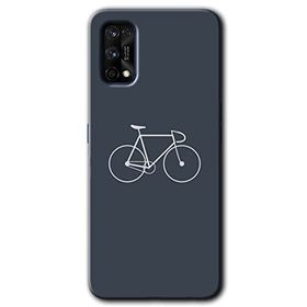 Realme 7 Pro Bike Baskılı Uyumlu Silikon Kılıf