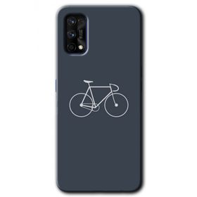 Realme 7 Pro Bike Baskılı Uyumlu Silikon Kılıf