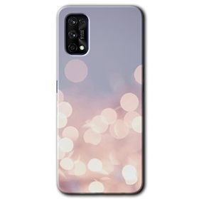 Realme 7 Pro Blur Lights Baskılı Uyumlu Silikon Kılıf