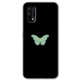 Realme 7 Pro Butterfly Tree Baskılı Uyumlu Silikon Kılıf