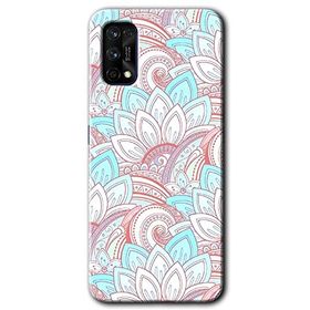 Realme 7 Pro Çin Mandala 1 Baskılı Uyumlu Silikon Kılıf