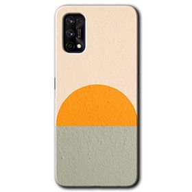 Realme 7 Pro Color Wall Baskılı Uyumlu Silikon Kılıf