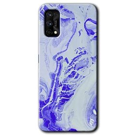 Realme 7 Pro Cranny Liquid Wall Baskılı Uyumlu Silikon Kılıf