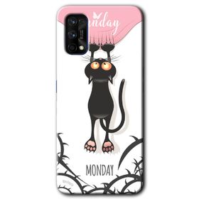 Realme 7 Pro Dark Sunday Baskılı Uyumlu Silikon Kılıf