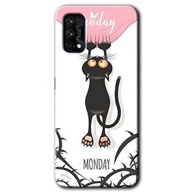 Realme 7 Pro Dark Sunday Baskılı Uyumlu Silikon Kılıf