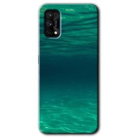 Realme 7 Pro Derin Deniz Baskılı Uyumlu Silikon Kılıf
