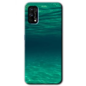 Realme 7 Pro Derin Deniz Baskılı Uyumlu Silikon Kılıf