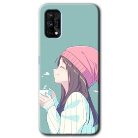Realme 7 Pro Derinlere Yolculuk Baskılı Uyumlu Silikon Kılıf