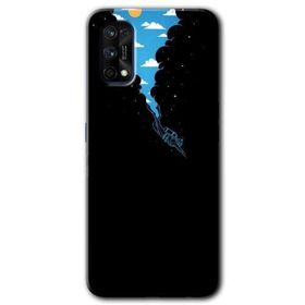 Realme 7 Pro Derinlere Yolculuk Baskılı Uyumlu Silikon Kılıf