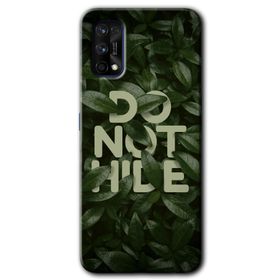 Realme 7 Pro Do Not Hide Baskılı Uyumlu Silikon Kılıf