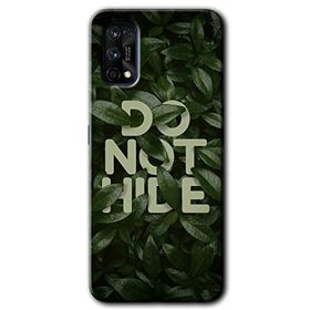 Realme 7 Pro Do Not Hide Baskılı Uyumlu Silikon Kılıf