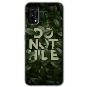 Realme 7 Pro Do Not Hide Baskılı Uyumlu Silikon Kılıf