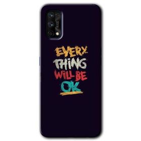 Realme 7 Pro Everything Baskılı Uyumlu Silikon Kılıf