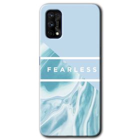 Realme 7 Pro Fearless Baskılı Uyumlu Silikon Kılıf