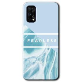 Realme 7 Pro Fearless Baskılı Uyumlu Silikon Kılıf