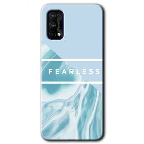 Realme 7 Pro Fearless Baskılı Uyumlu Silikon Kılıf