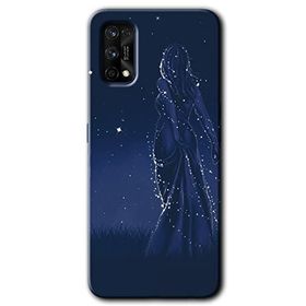 Realme 7 Pro Gecenin Kraliçesi Baskılı Uyumlu Silikon Kılıf