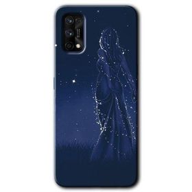 Realme 7 Pro Gecenin Kraliçesi Baskılı Uyumlu Silikon Kılıf
