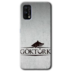 Realme 7 Pro Göktürk Baskılı Uyumlu Silikon Kılıf